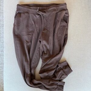 Brown joggers